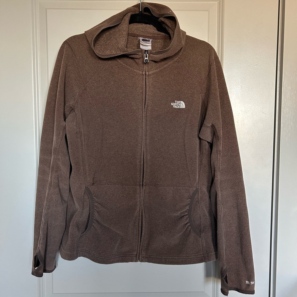 The North Face Kendall Jenner Brown Fleece Jacket